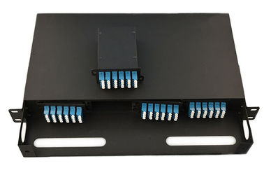 Jednomodowy panel krosowy MPU 1U, optyczny panel krosowy ze stali walcowanej na zimno